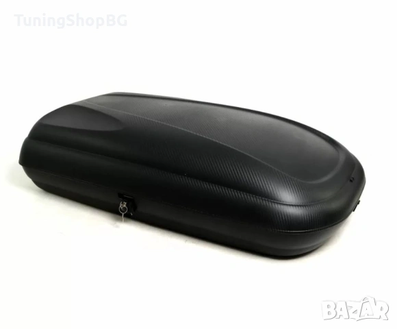 Автобокс Art Plast 169x79x37.5cm с ключ, 400 литра черен карбон