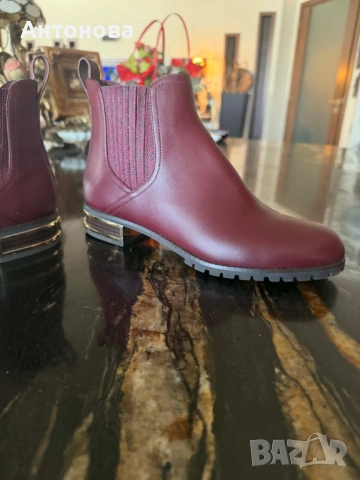 Продавам дамски боти от естествена кожа на Michael Kors като нови, снимка 2 - Дамски боти - 54015331