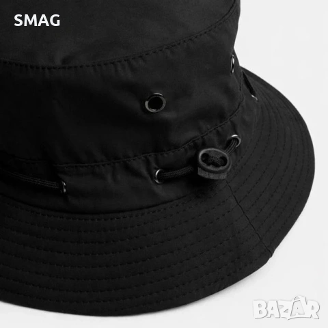 Мъжка шапка тип bucket черна_1261086, снимка 2 - Шапки - 54925579