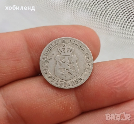 10 стотинки 1888, снимка 2 - Нумизматика и бонистика - 54767340