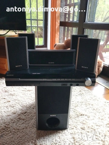 Кино CD DVD система Sony HCD DZ 260 за ремонт 