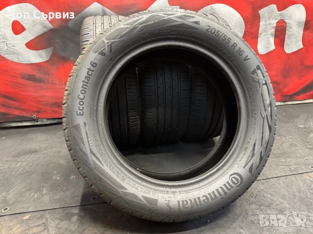 205 55 16, Летни гуми, Continental EcoContact6, 4 броя, снимка 5 - Гуми и джанти - 54942174