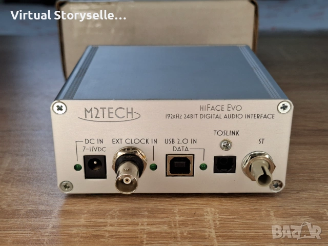 M2TECH HiFace EVO - 24bit/192kHz - Качествен Клок процесор с USB - Made in Italy, снимка 6 - Аудиосистеми - 54704887