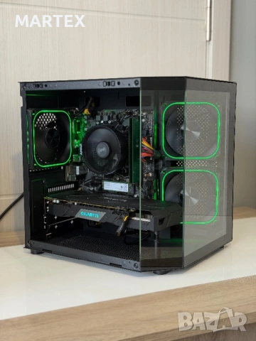Геймърски компютър Ryzen 5 3600, GTX1660, 16GB RAM, снимка 8 - Геймърски - 54568384