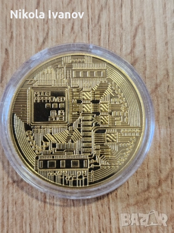 Биткойн монета | Bitcoin | сувенирна колекционерска декоративна|позлатени/посребрени монети| подарък, снимка 7 - Нумизматика и бонистика - 54157786