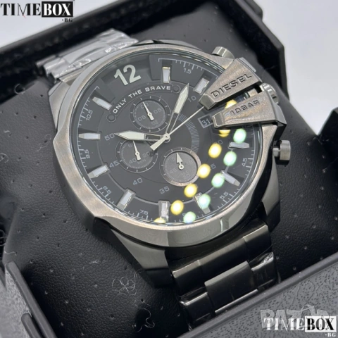 Diesel DZ4355 Mega Chief Chronograph, снимка 4 - Мъжки - 54885801