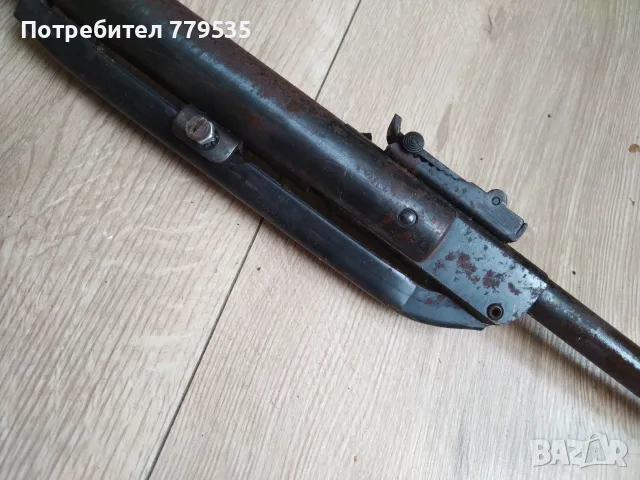 СТАРА ВЪЗДУШНА ПУШКА 5.5, снимка 2 - Антикварни и старинни предмети - 55676156