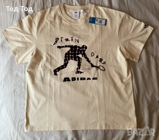 тениска Adidas x Brain Dead , снимка 2 - Тениски - 55599332