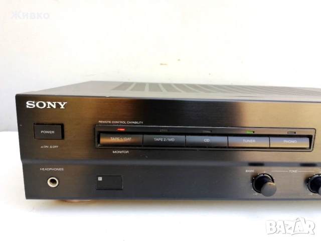 Усилвател SONY, снимка 2 - Ресийвъри, усилватели, смесителни пултове - 54711252