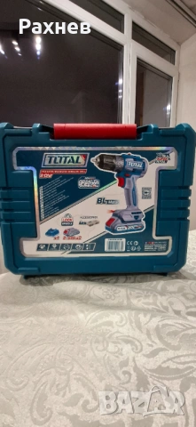 Винтоверт TOTAL INDUSTRIAL, 20 V, 52 Nm, снимка 2 - Винтоверти - 54160539