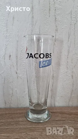 Комплект високи стъклени чаши Jacobs Ice Coffee – 5 броя, снимка 3 - Чаши - 55628035