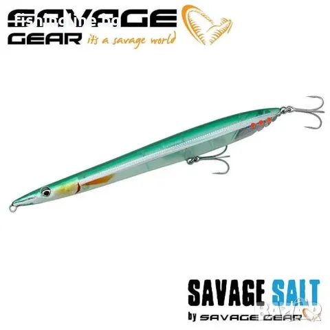 Savage Gear Surf Walker 2.0 125F 12.5cm 9.5g – повърхностен воблер за лефер и лаврак, снимка 5 - Такъми - 55392710