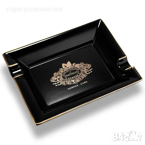 Керамичен пепелник за 2 пури – Trinidad, Montecristo или Partagas, снимка 2 - Декорация за дома - 55405302