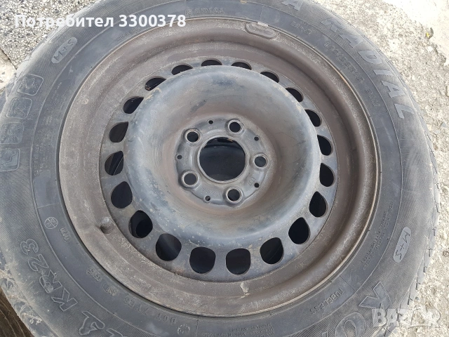 джанти мерцедес 15ки, снимка 4 - Гуми и джанти - 54254217