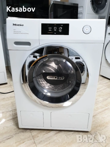 XXL 9кг/6кг Miele WT1 Пералня със Сушилня TwinDos Миеле 12м Гаранция, снимка 13 - Перални - 54664282