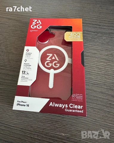 Кейсове ZAGG за iphone 16, снимка 2 - Калъфи, кейсове - 55003867