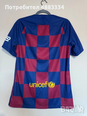 Nike -FC Barcelona 19/20 Home Jersey Red Blue., снимка 2 - Тениски - 55249252