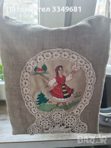 Ленена чанта 