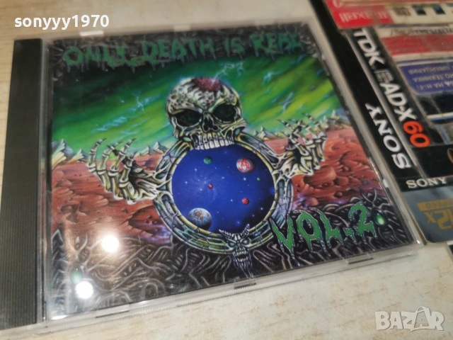 ONLY DEATH IS REAL CD 2-ВНОС GERMANY 0406261001H2E6R, снимка 4 - CD дискове - 54774057