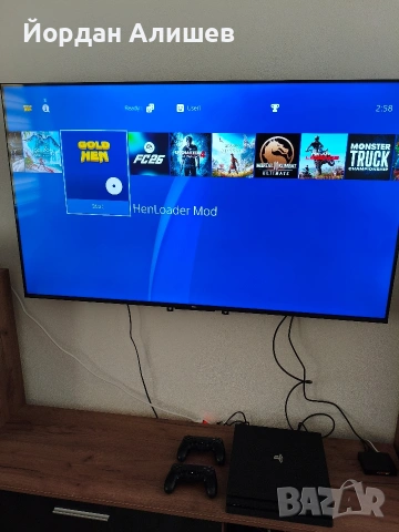 Хакнат Playstation 4 pro , снимка 3 - PlayStation конзоли - 54439741