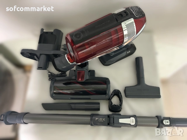  Безкабелна прахосмукачка Rowenta X-Force Flex 11.60 + ГАРАНЦИЯ, снимка 4 - Прахосмукачки - 54589964