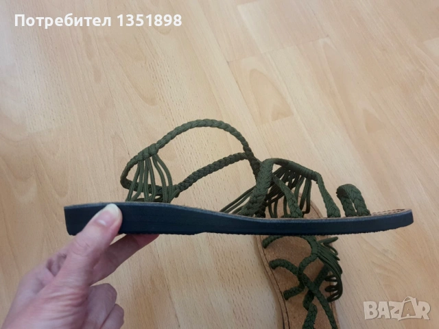 Сандали Bokyna, номер 39 за тесен крак, снимка 3 - Сандали - 54406853