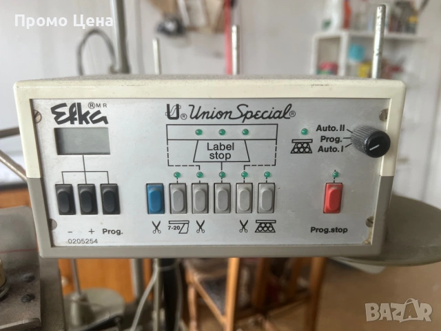 Union Special HF 600 Професионалнa Покривна шевна машина за шивашки цех, снимка 12 - Други машини и части - 54702828