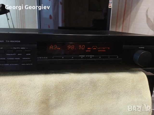 ТУНЕР ЯМАХА ТХ-680 RDS, снимка 6 - Аудиосистеми - 55160808