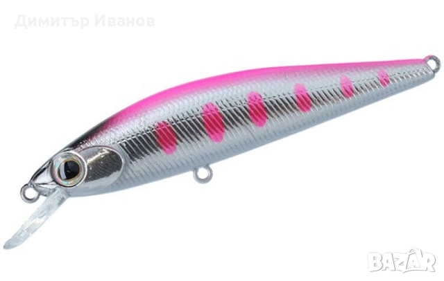 Чисто нов воблер Daiwa DR. MINNOW II 42F, 2.1g, плаващ – цвят Pink Yamame