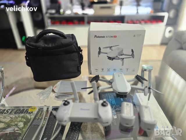 🚀 Potensic Atom SE (4K Камера) – Пълен Комплект Fly More 🚀, снимка 3 - Дронове и аксесоари - 54830043