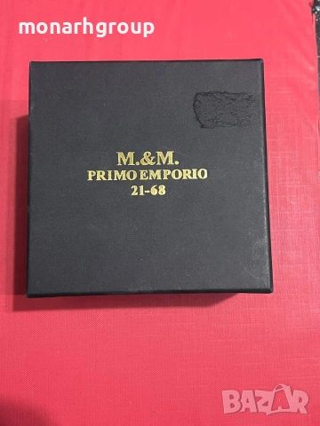 Часовник M&M Primo Emporio 21-68 1044D с кутия, снимка 6 - Мъжки - 54403175