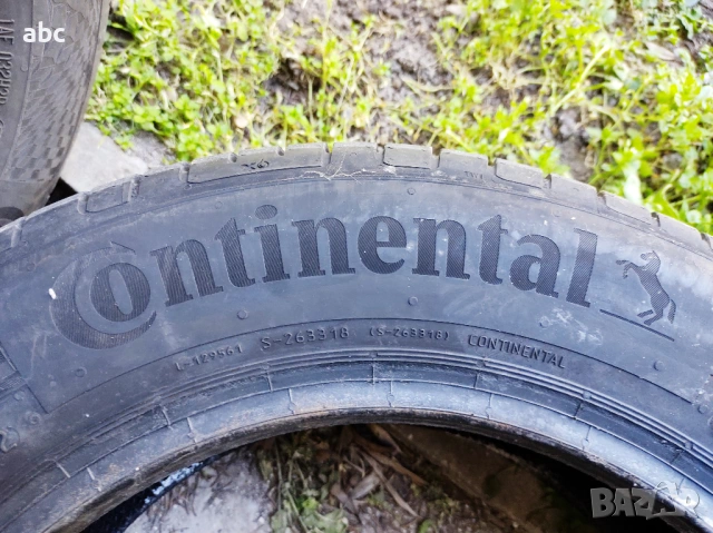 Летни гуми Continental UltraContact 165/70/14 81T на 8,000 км, снимка 6 - Гуми и джанти - 54324415