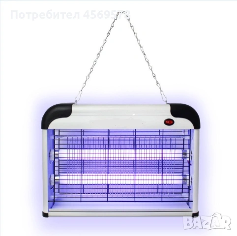 🟣UV - Лампа против насекоми и комари - 30W, 20W, 40W💡, снимка 3 - Други стоки за дома - 55017980