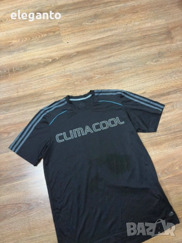 Мъжка Vintage тениска Adidas Climacool performance Т-shirt , L размер, снимка 2 - Тениски - 54468100