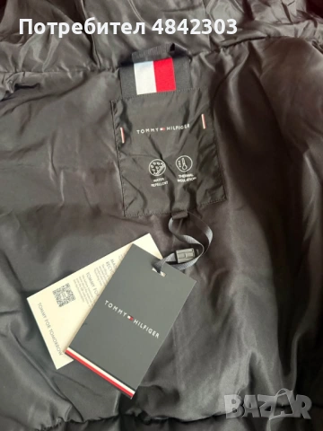 Чисто ново водоустойчиво мъжко яке Tommy Hilfiger XXL, снимка 3 - Якета - 54800074