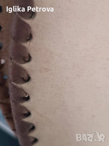 Чанта естествена кожа , снимка 4 - Антикварни и старинни предмети - 54069804