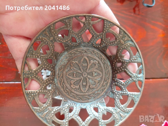 Медни и бронзови чинийки, снимка 9 - Други - 54395413