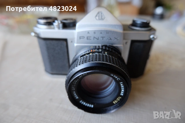 Asahi Pentax & Super Takumar 55mm f2 Lens. M42 Mount., снимка 3 - Фотоапарати - 54492872