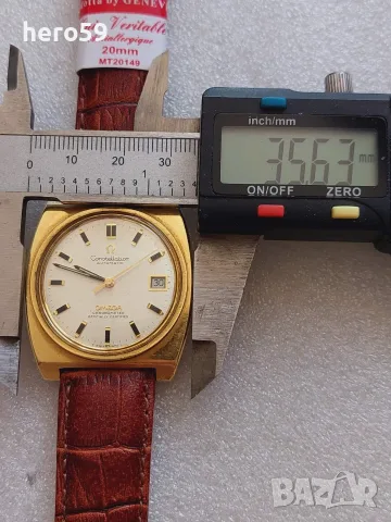 men's watch Omega constellation cal.1001/Омега Консталейшен хронометър 1969,злато стомана, снимка 7 - Мъжки - 55299961