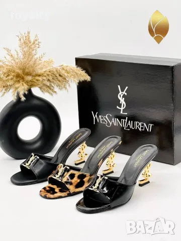 Yves Saint Laurent Нови Дамски Чехли Различни Цветове YSL