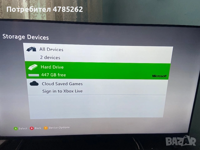 Конзола Xbox 360 500gb с 17 игри джойстик и батели, снимка 6 - Xbox конзоли - 54063208