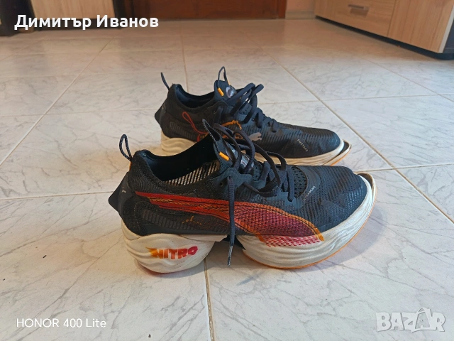Продавам маратонки за бягане Puma NITRO – номер 40.5, снимка 2 - Спортна екипировка - 53963602