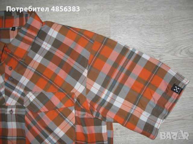 Haglofs Polygiene мъжка риза къс ръкав, снимка 3 - Ризи - 55043408
