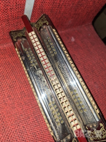 Стара шесторна хармоника Hohner , снимка 3 - Други - 54584725