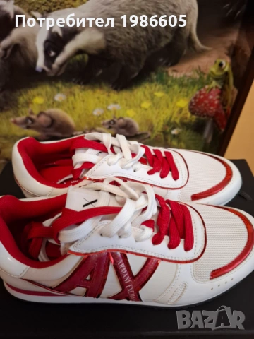 Нови дамски маратонки Armani Exchange, снимка 2 - Маратонки - 54146656