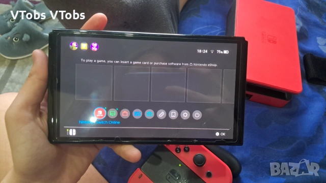 Nintendo switch oled Mario edition, снимка 10 - Nintendo конзоли - 54169611