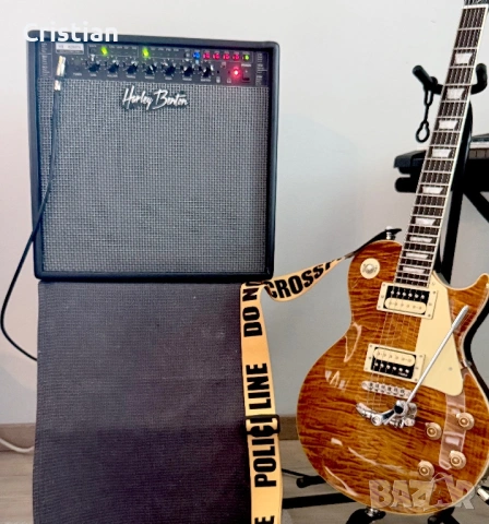 Чисто нов Harley Benton HB-40MFX (40W) с Bluetooth и DSP