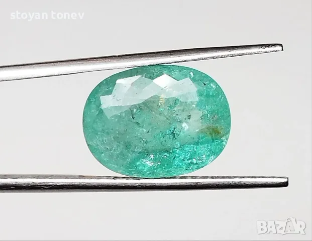 💎 ИЗКЛЮЧИТЕЛЕН ЕСТЕСТВЕН ПАРАИБА ТУРМАЛИН – 4.96 КАРАТА СЪС СЕРТИФИКАТ GAL NYC! 💎