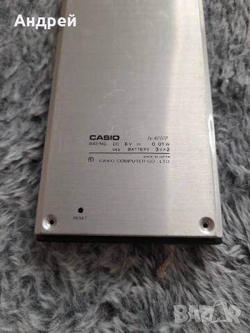 Стар калкулатор Casio FX-4000P, снимка 5 - Други ценни предмети - 54443466