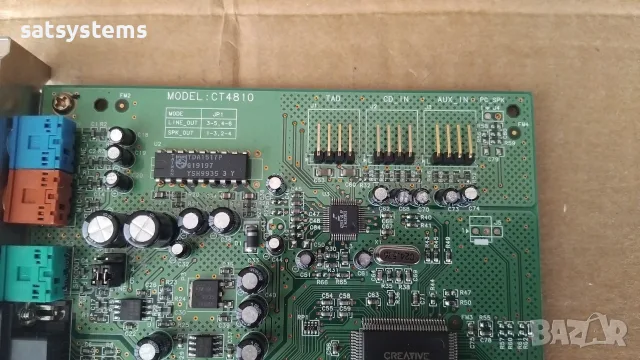 Звукова карта Creative Labs Sound Blaster Vibra 128 PCI CT4810 PCI, снимка 7 - Други - 55335803